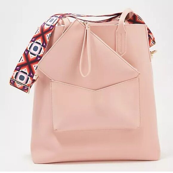 Charley Was Here 3-in-1 "Frankie" Tote w/ Hobo Bag & Wristlet - NWT/NIP - Picture 3 of 16